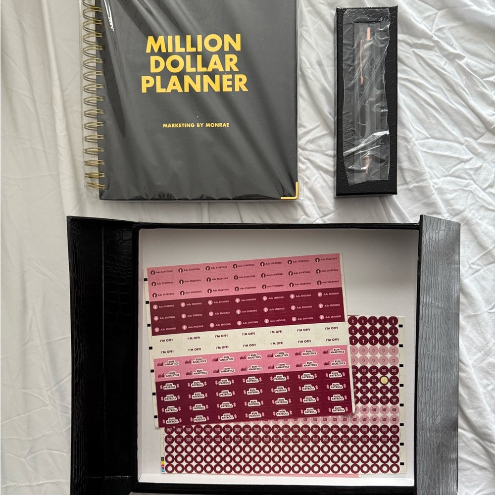 Undated Million Dollar Planner with Accessories